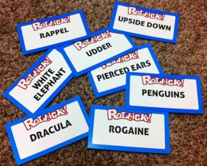 Rollick cards Rollick