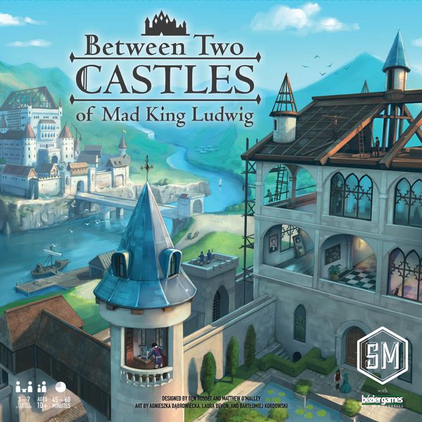 Between Two Castles of Mad King Ludwig board game
