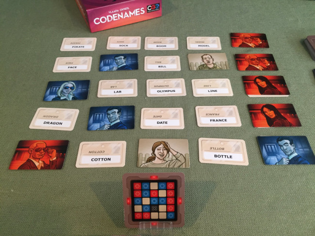 Codenames party game review - The Board Game Family