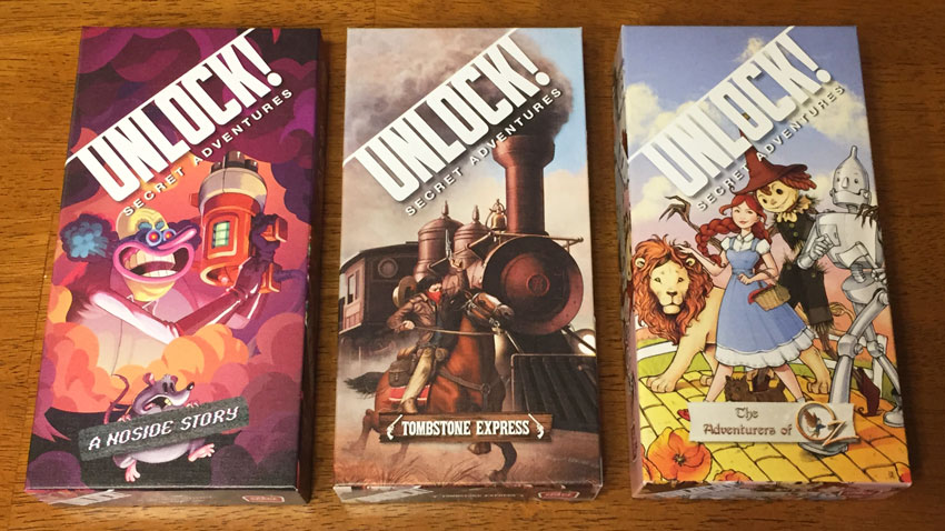 Unlock Adventure Series Game Reviews The Board Game Family