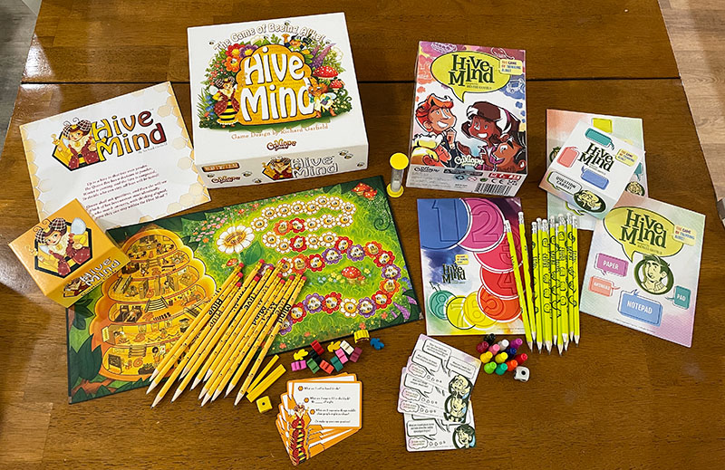 Hive Mind by Calliope Games - Family Fun - How Well Do You Think Alike -  Enjoy Improved Game Play, with Family, Relatives, and Friends Indoor