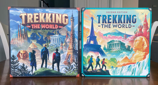 Trekking the World 2nd Edition family board game