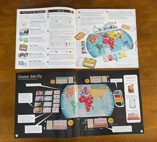 Trekking the World 2nd Edition family board game