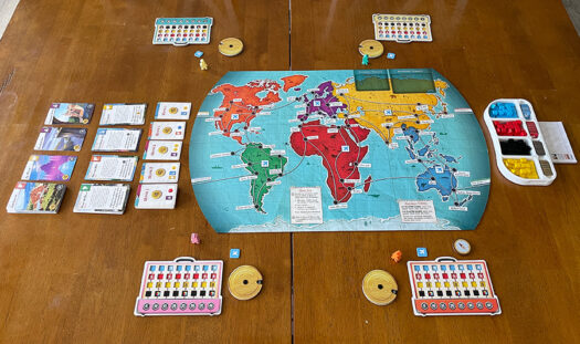 Trekking the World 2nd Edition family board game