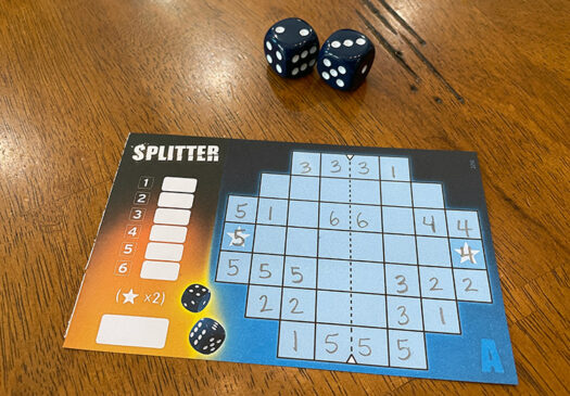 Splitter dice game