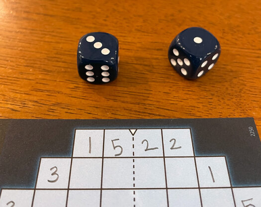 Splitter dice game